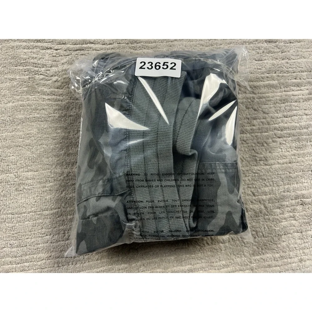 Gap Camouflage Joggers Womens Large‎ Pull On Elastic Waist Cargo - Picture 16 of 16